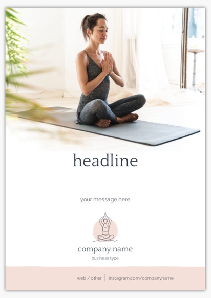 Design Preview for Design Gallery: Yoga & Pilates A-Frames