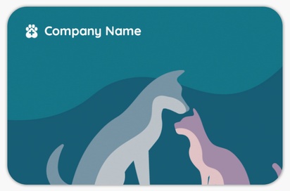 Design Preview for Design Gallery: Animals Rounded Corner Business Cards, Rounded Standard (85 x 55 mm)