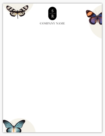 Design Preview for Retail & Sales Notepads Templates, 4" x 5.5"
