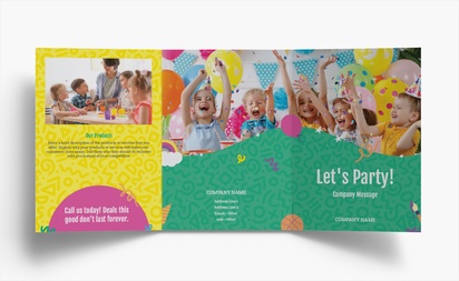 Design Preview for Design Gallery: Nursery Schools Folded Leaflets, Tri-fold A6 (105 x 148 mm)
