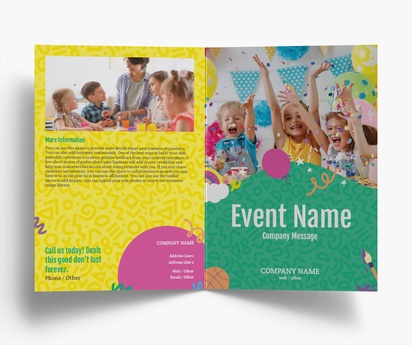 Design Preview for Design Gallery: Education & Child Care Flyers and Pamphlets, Bi-fold A5