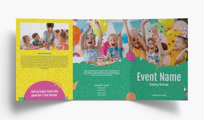 Design Preview for Design Gallery: Nursery Schools Folded Leaflets, Tri-fold A5 (148 x 210 mm)