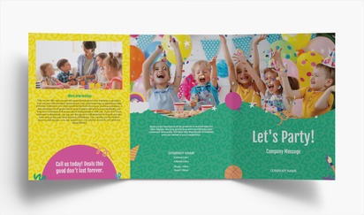 Design Preview for Design Gallery: Nursery Schools Flyers & Leaflets, Tri-fold A5 (148 x 210 mm)