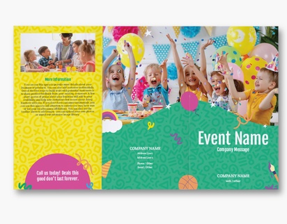 Design Preview for Design Gallery: Nursery Schools Custom Brochures, 8.5" x 14" Tri-fold