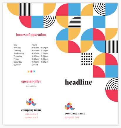 Design Preview for Design Gallery: Brochures, Bi-fold DL