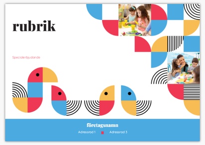 Förhandsgranskning av design för Designgalleri: Barnomsorg och tidig utbildning Kapaskivor, A2 (420 x 594mm)