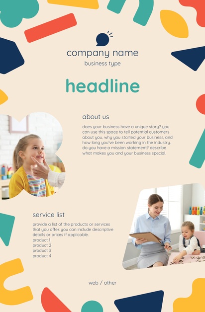 Design Preview for Design Gallery: Education & Child Care Posters, A3 (297 x 420 mm) 