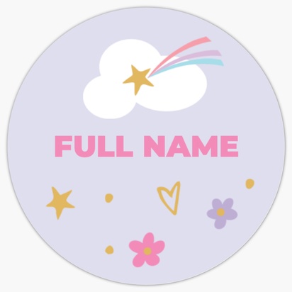 Design Preview for Templates for Product Labels , 3.8 x 3.8 cm Circle