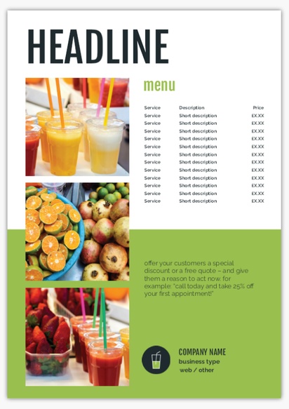 Design Preview for Design Gallery: Organic Food Stores Foam Boards, A1 (594 x 841 mm)