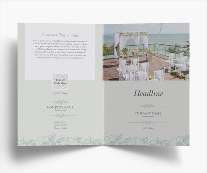 Design Preview for Design Gallery: Folded Leaflets, Bi-fold A5 (148 x 210 mm)