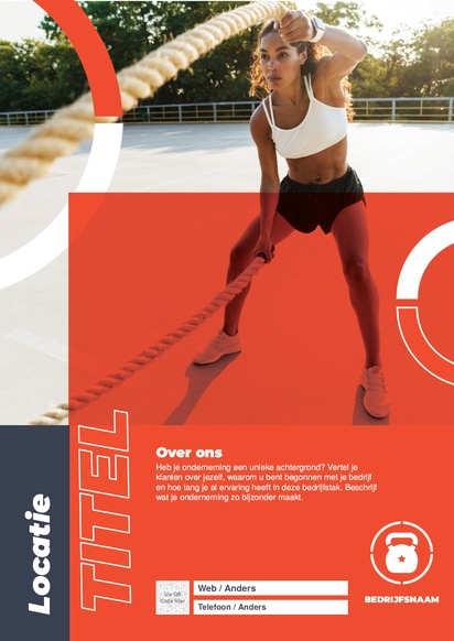 Voorvertoning ontwerp voor Ontwerpgalerij: Fitness lessen Posters, A0 (841 x 1189 mm) 