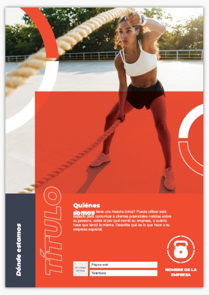 Vista previa del diseño de Galería de diseños de láminas en cartón pluma para deportes, salud y ejercicio, A0 (841 x 1189 mm)