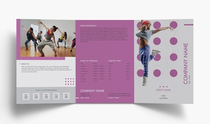 Design Preview for Design Gallery: Music Folded Leaflets, Tri-fold A5 (148 x 210 mm)
