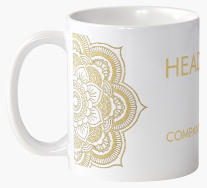 Design Preview for Design Gallery: Health & Wellness Personalised Mugs, 325 ml  Wrap-around
