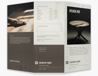 Design Preview for Design Gallery: Retail & Sales Custom Brochures, 8.5" x 11" Tri-fold