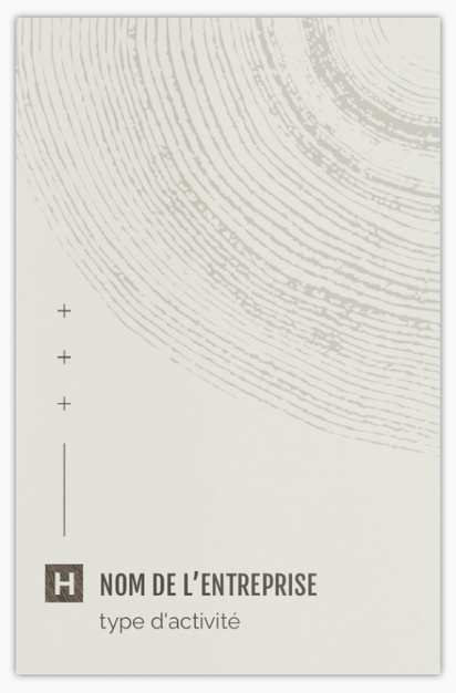 Aperçu du graphisme pour Galerie de modèles : cartes de visite ultra épaisses pour meubles et décoration, Standard (85 x 55 mm)