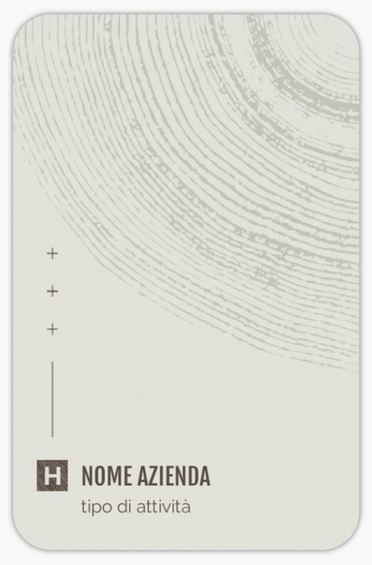 Anteprima design per Galleria di design: biglietti da visita con angoli arrotondati per carpenteria e falegnameria, Arrotondati Standard (85 x 55 mm)