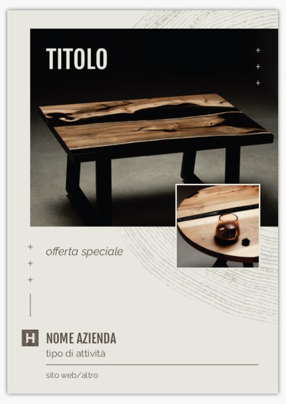 Anteprima design per Galleria di design: manifesti pubblicitari per carpenteria e falegnameria, A1 (594 x 841 mm) 