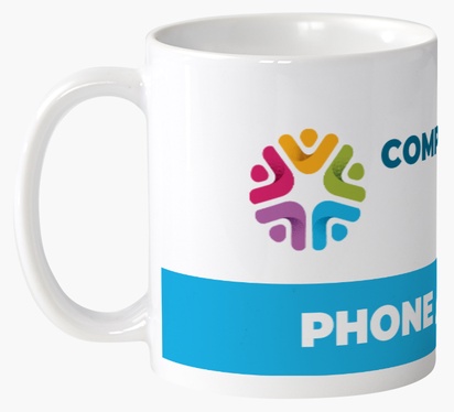 Design Preview for Design Gallery: Education & Child Care Personalised Mugs, 325 ml  Wrap-around