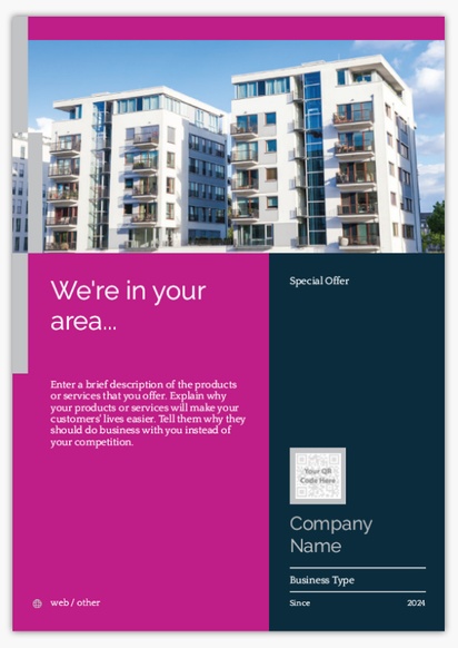 Design Preview for Design Gallery: Property & Estate Agents Flyers and Pamphlets,  No fold A5