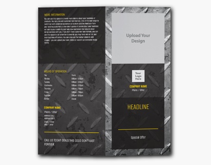 Design Preview for Design Gallery: Breakdown Recovery Custom Brochures, 9" x 8" Bi-fold
