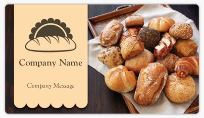 Design Preview for Design Gallery: Bakeries Business Card Stickers