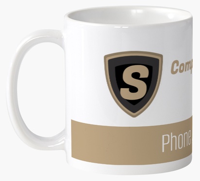 Design Preview for Design Gallery: Automotive & Transportation Personalised Mugs, 325 ml  Wrap-around