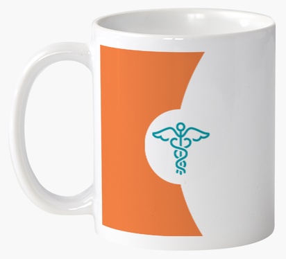 Design Preview for Design Gallery: Health & Wellness Personalised Mugs, 325 ml  Wrap-around