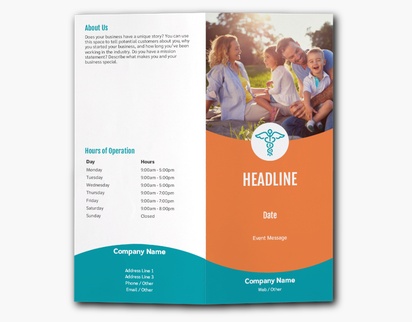 Design Preview for Design Gallery: Holistic & Alternative Medicine Custom Brochures, 9" x 8" Bi-fold