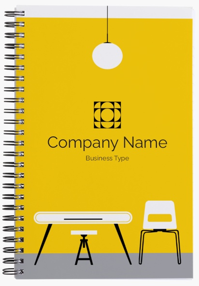 Design Preview for Design Gallery: Furniture & Home Goods Notebooks