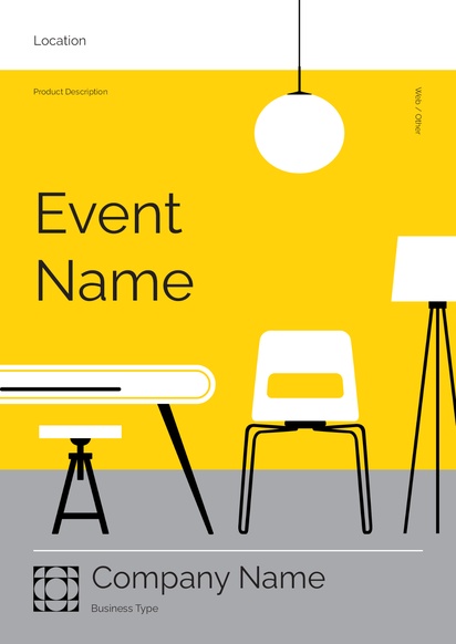 Design Preview for Design Gallery: Furniture & Home Goods Posters, A0 Vertical