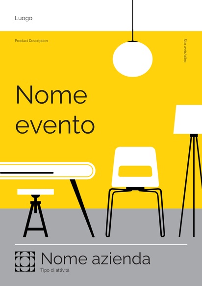 Anteprima design per Galleria di design: poster per settore immobiliare, A0 (841 x 1189 mm) 