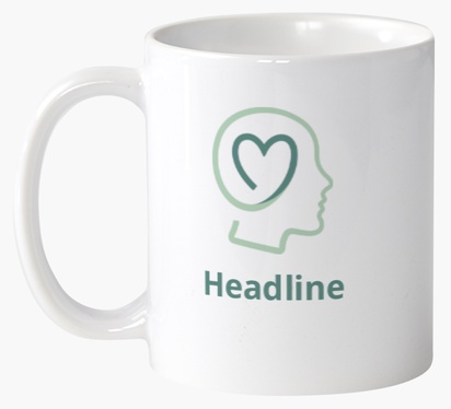 Design Preview for Design Gallery: Health & Wellness Personalised Mugs, 325 ml  2 Sided