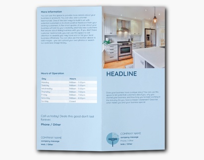 Design Preview for Cleaning Services Custom Brochures Templates, 9" x 8" Bi-fold