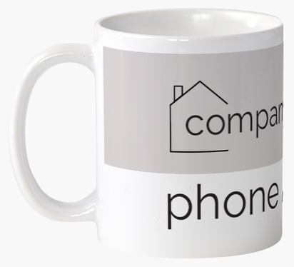 Design Preview for Design Gallery: House Constructions And Repairs  Personalised Mugs, 325 ml  Wrap-around