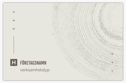 Förhandsgranskning av design för Designgalleri: Snickeri & träarbeten Visitkort med softtouch-yta