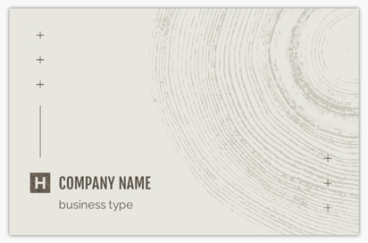 Design Preview for Design Gallery: Textured Uncoated Business Cards