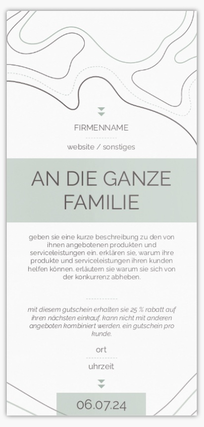 Designvorschau für Designgalerie: Flyer und Falzflyer Informationstechnologie,  Ohne Falz DL (99 x 210 mm)