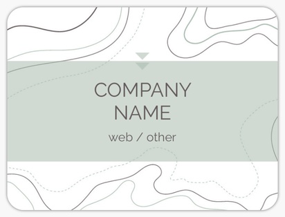 Design Preview for Design Gallery: Marketing & Communications Mailing Labels, 10.2 x 7.6 cm