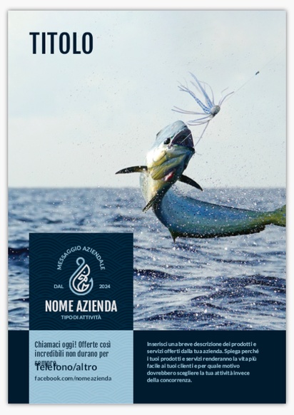 Anteprima design per Galleria di design: manifesti pubblicitari per caccia e pesca, A3 (297 x 420 mm) 