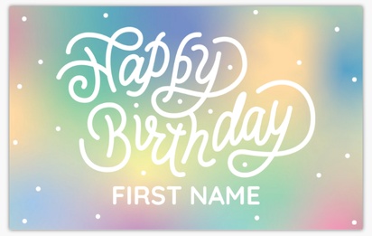 Design Preview for Design Gallery: Child Birthday Vinyl Banners, 76 x 122 cm