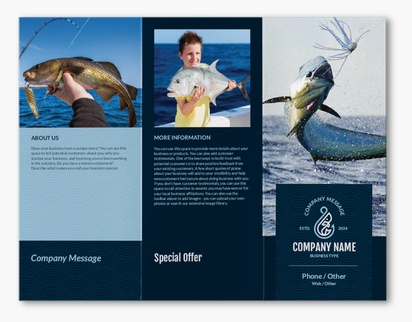 Design Preview for Design Gallery: Sports & Fitness Custom Brochures, 8.5" x 11" Z-fold