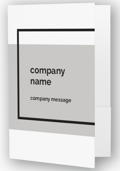 Design Preview for Design Gallery: Marketing & Communications Custom Presentation Folders, 6" x 9"
