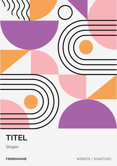 Designvorschau für Designgalerie: Plakate Marketing & Kommunikation, A0 (841 x 1189 mm) 