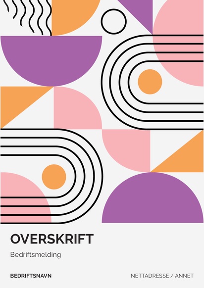 Forhåndsvisning av design for Designgalleri: Kunstgallerier Plakater, A0 (841 x 1189 mm) 