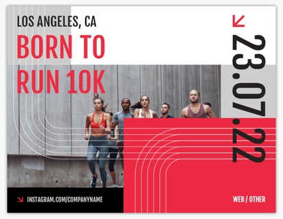 A training 10k red gray design