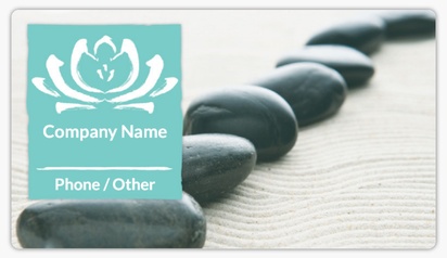 Design Preview for Design Gallery: beauty & spa Business Card Stickers