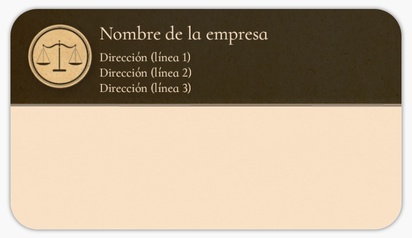 Vista previa del diseño de Galería de diseños de tarjetas de visita adhesivas para derecho, seguridad pública y política