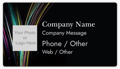Design Preview for Templates for Information & Technology Name Card Stickers 