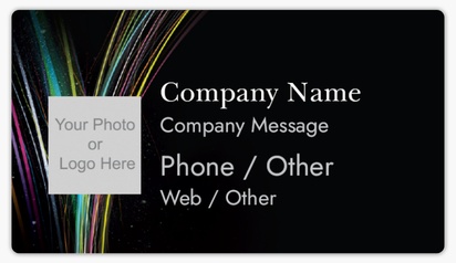 Design Preview for Technology Business Card Stickers Templates